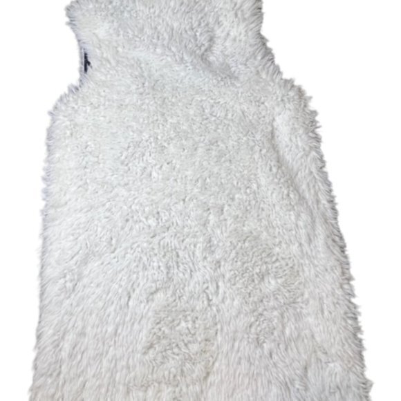 SALE!! 2 for $15 Shag Wool Cotton Blend Sleeveless Jacket‎ Button Up Pockets SM - Picture 10 of 10